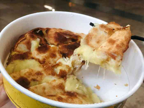 烤拉拉榴莲饼