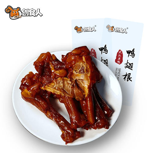 创食人黑鸭休闲卤味