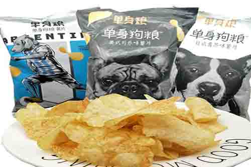 单身狗粮日式薯片