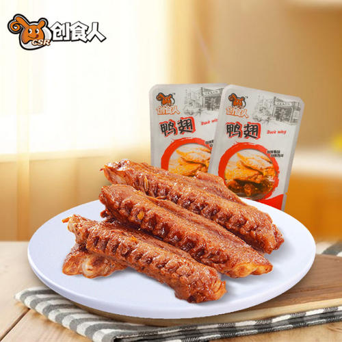 创食人黑鸭休闲卤味