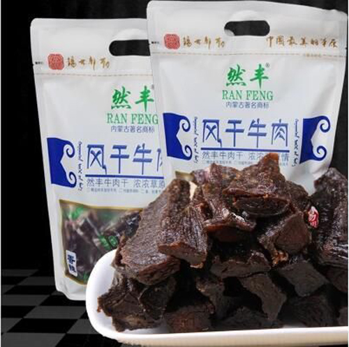 然丰牛肉干